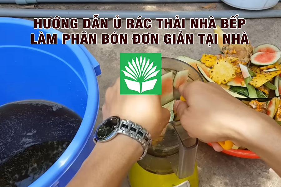 Hướng dẫn ủ rác thải nhà bếp làm phân bón đơn giản tại nhà